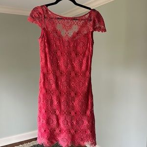 Ali Ro Size 2 dress . Beautiful coral color